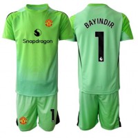 Maglia Calcio Manchester United Altay Bayindir #1 Portiere Terza Divisa Bambino 2025-26 Manica Corta (+ pantaloncini)